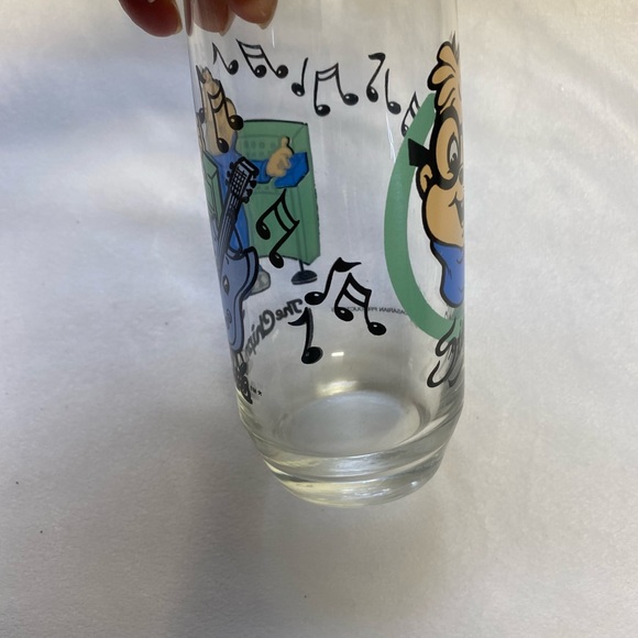 Vintage 1985 Alvin  and the Chipmunks Simon Drink Glass 1980s Pristine - Picture 4 of 11